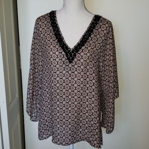 Michael Kors geometric print